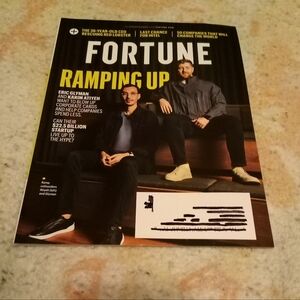 Fortune Magazine Ramping Up Oct/Nov 2025 Eric Glyman & Karim Atiyey